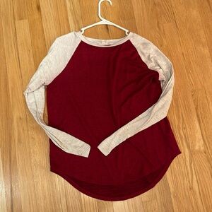 Long sleeve shirt